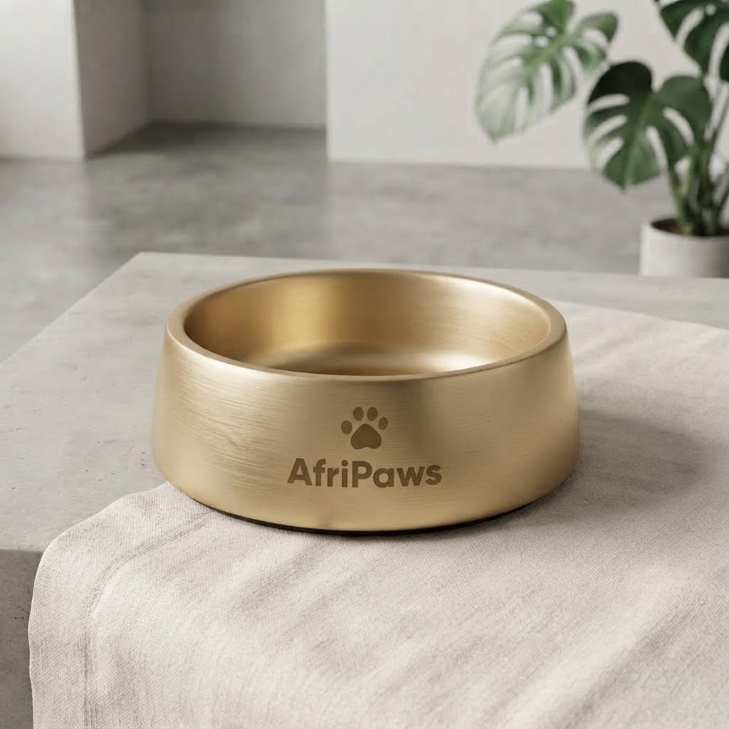 The Complete AfriPaws Luxury Pet Collection | Tag, Bowl & Walk Set