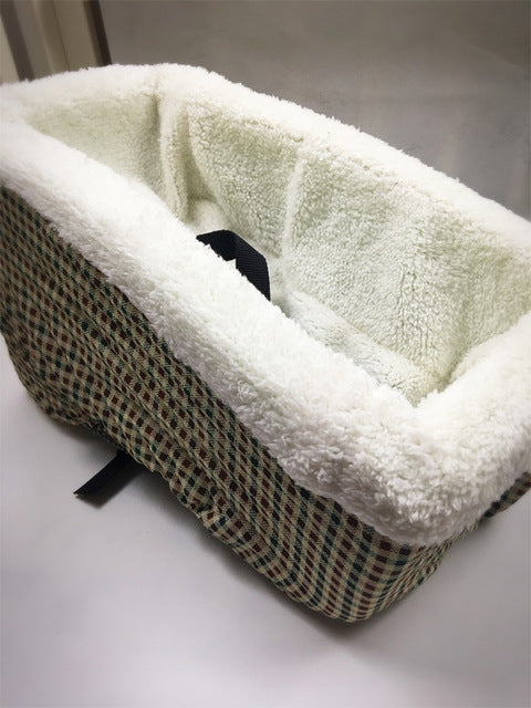 Car Pet Basket with Dog Cushion and Pet Bed